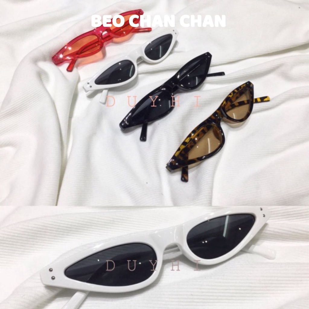 Kính râm kính mát mắt mèo gọn xếch form nhỉ hottrend