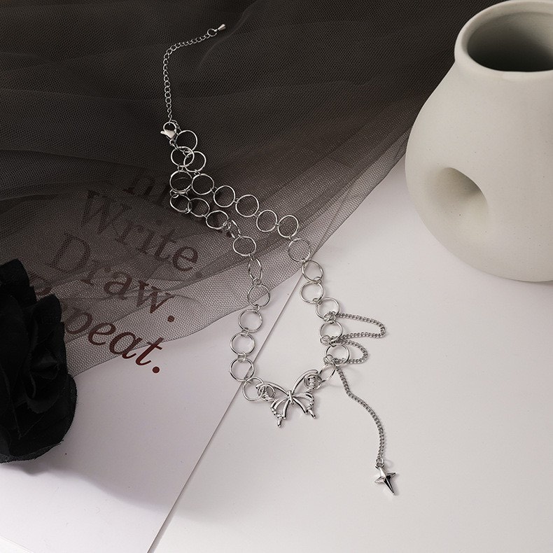 Choker nữ hình Butterfly cá tính điệu đà dành cho bạn gái