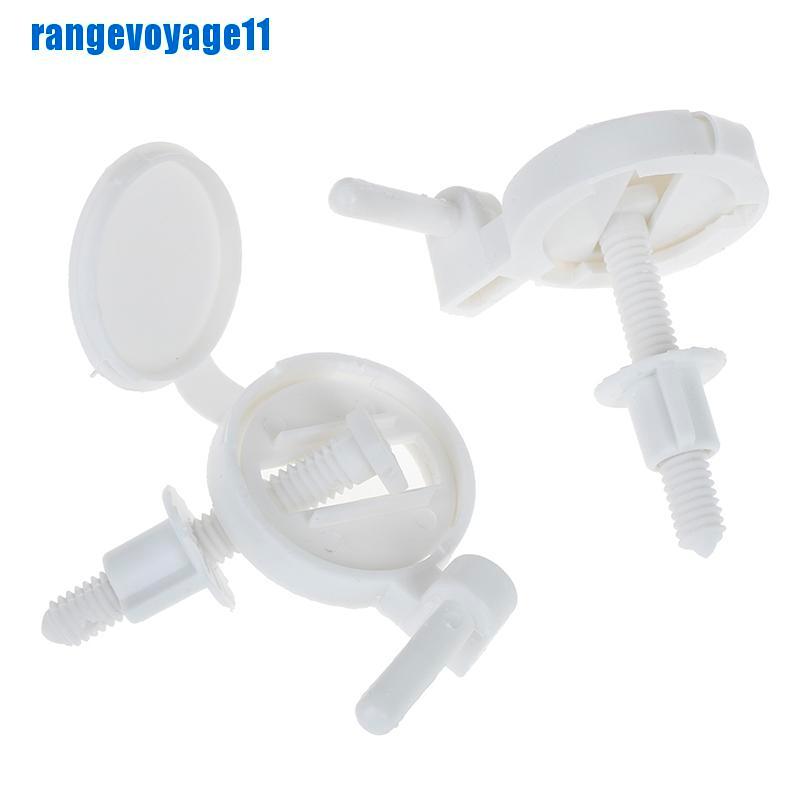 Bộ 1 / 2 Ốc Vít Nhựa Cố Định Bồn Cầu Chuyên Dùng