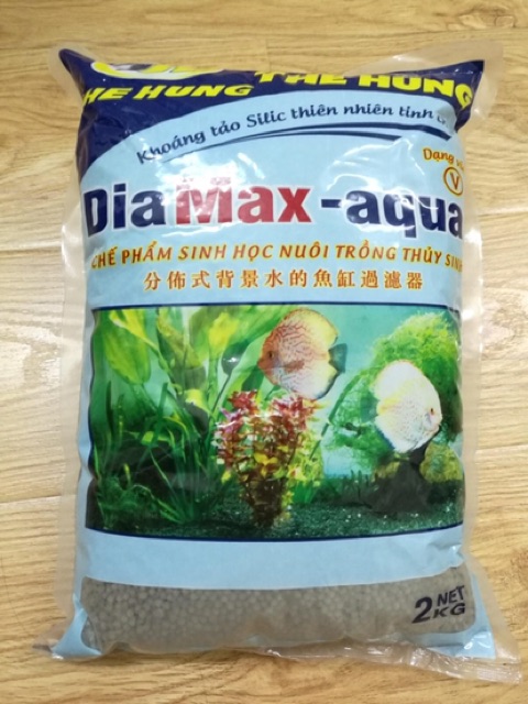 Phân Nền Thuỷ Sinh DIAMAX AQUA - Phân Nền Công Nghiệp Thế Hùng (Bao 2Kg)