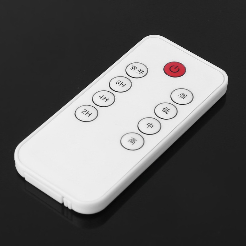 Utake Universal USB Remote Control Adjustable 4 Speed with 2-8 hours Timing Function ON OFF Switch for USB Fan LED Light and more