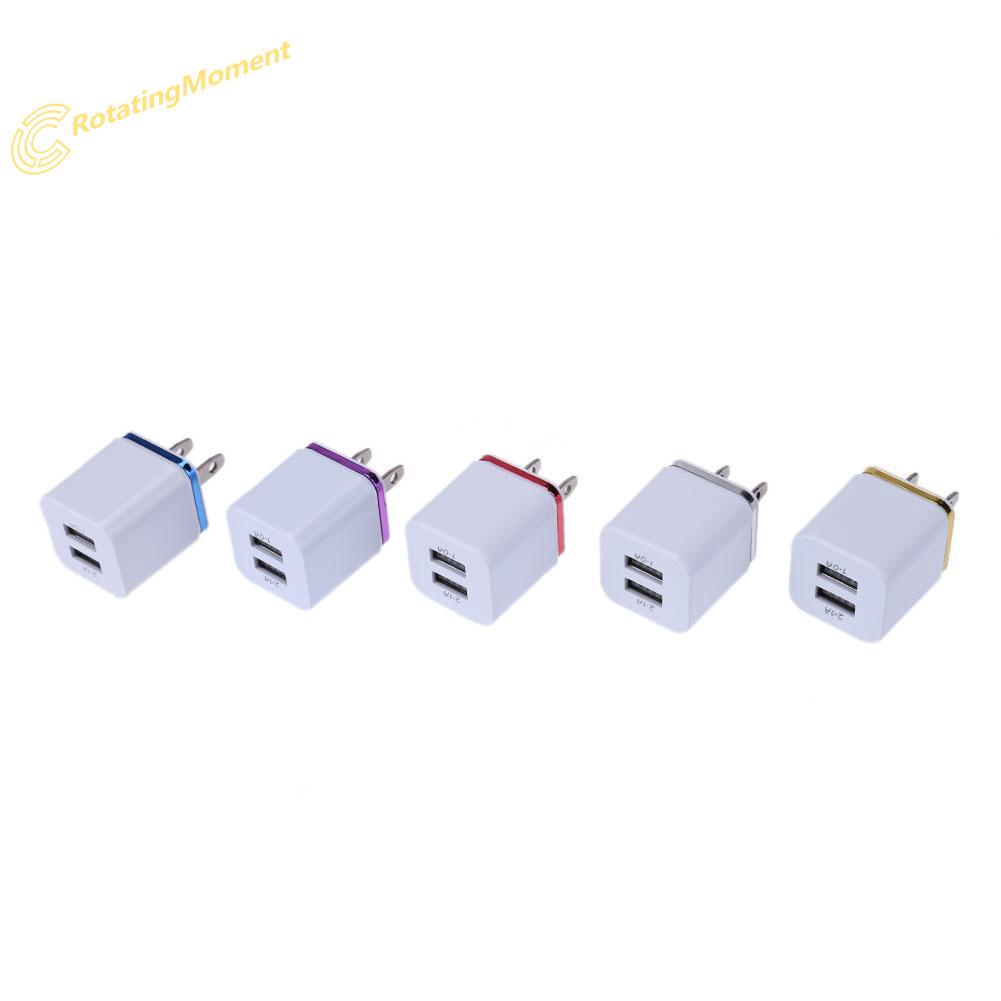 Củ Sạc 2 Cổng Usb 2.1a