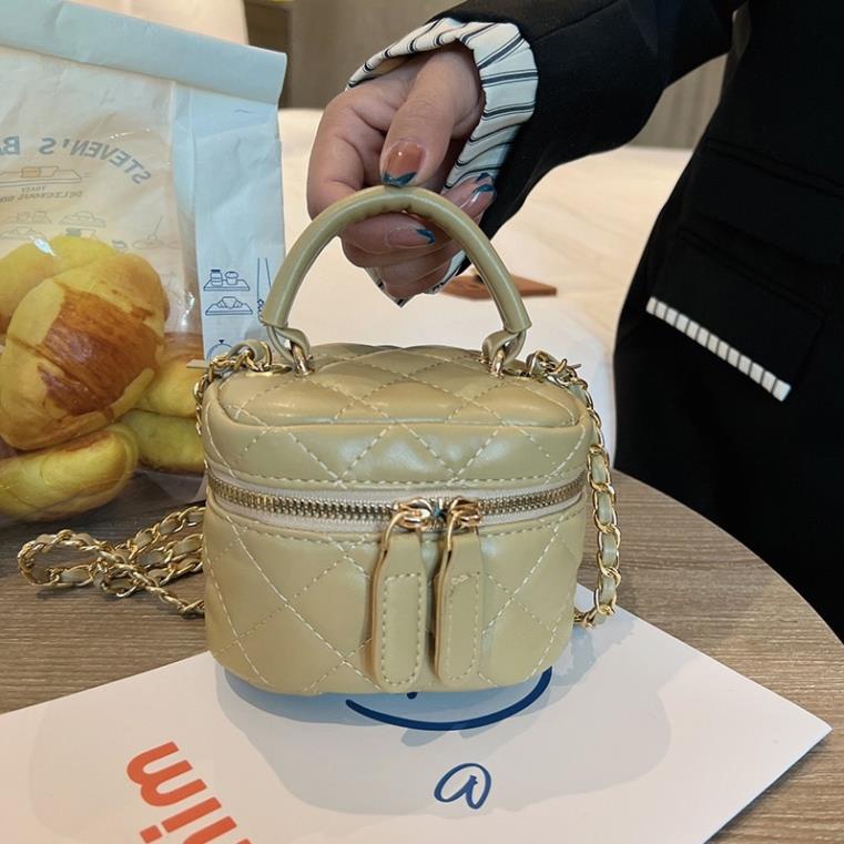 Túi Cốp Mini Cầm Tay, Đeo Chéo Nữ Phong Cách Hàn Phối Đồ Siêu Xinh