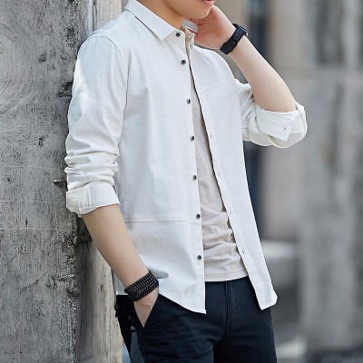 Áo Sơ Mi Dài Tay Thời Trang Công Sở Lịch Lãm Dành Cho Nam 1808