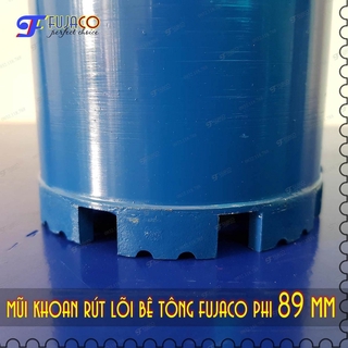 Mũi khoan rút lõi phi 89 mm - FUJACO