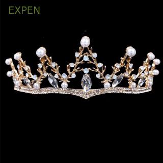 Phụ kiện cài tóc hình vương miện cho cô dâu