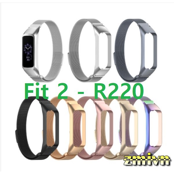 Dây đeo nam châm Milanese loop Samsung Galaxy Fit 2 Fit2 Sm- R220