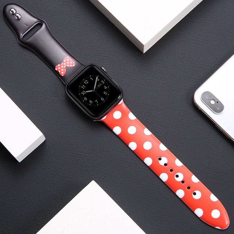 Dây cao su disney dành cho apple watch