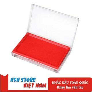 [CHÍNH HÃNG]Khay mực lăn tay Shiny SM-1 (Màu mực: Xanh, đỏ, đen)