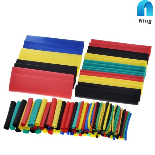 Set 328 Ống Bọc Dây Cáp Co Nhiệt Bằng Polyolefin 8 Kích Cỡ Nhiều Màu Sắc Tiện Lợi Dành Cho Ô Tô