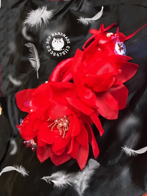 Mấn mỹ nhân mấn hoa sen cô dâu phụ kiện cưới