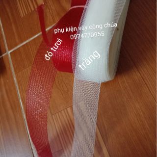 Lưới làm phồng chân váy(giá 6k/1m)