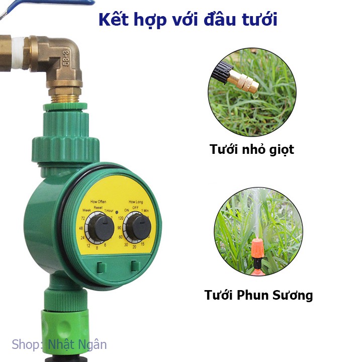 Van tưới nước hẹn giờ tự động