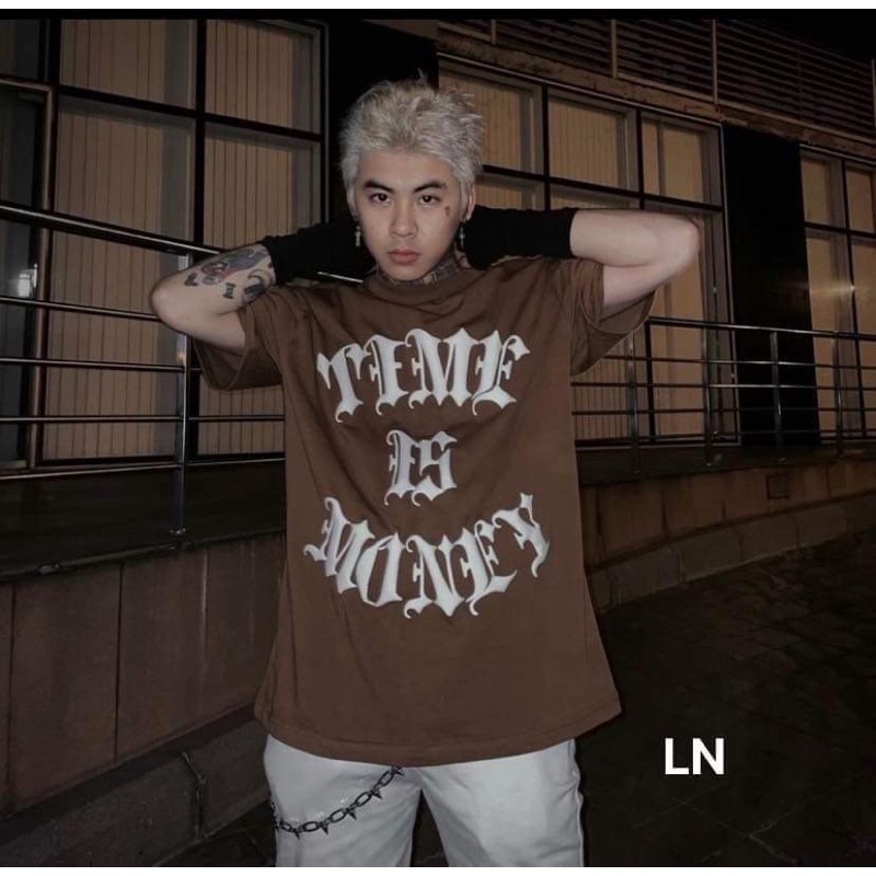 Áo phông chữ TIME IS DA6