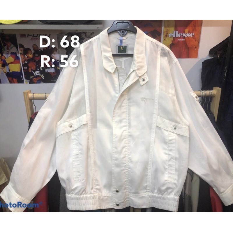 Áo khoác Calro Valentino JACKET CALRO VALENTINO màu trắng tinh siêu đẹp tuyệt vời ông mặt trời
