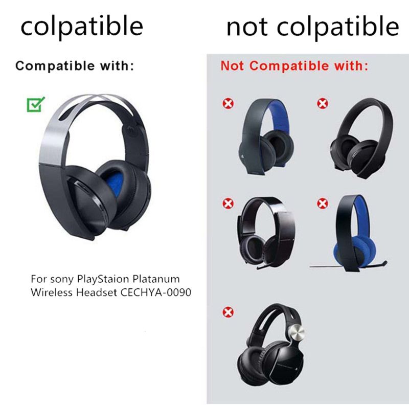 Đệm Bọc Đầu Tai Nghe Đàn Hồi Cho Sony Platinum Headset CECHYA-0090