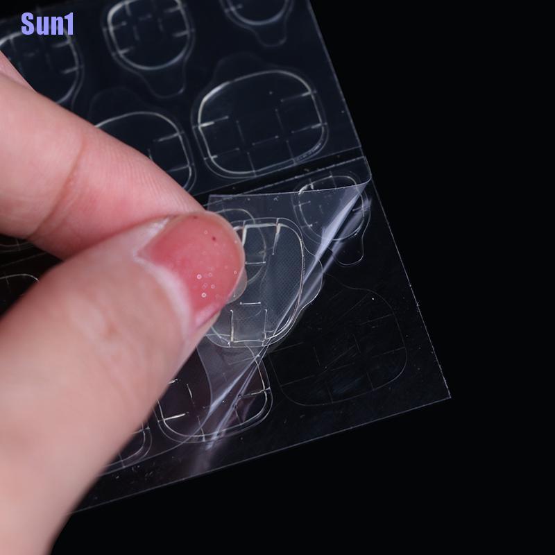 (Hàng Mới Về) Bộ 240 Miếng Dán Móng Tay 2 Mặt Tiện Lợi