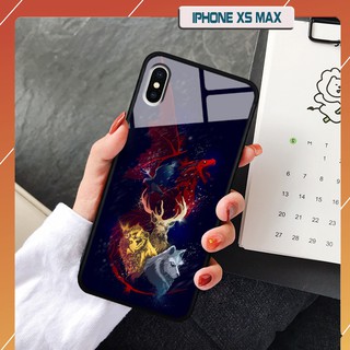 Ốp lưng kính 3d iphone xs max