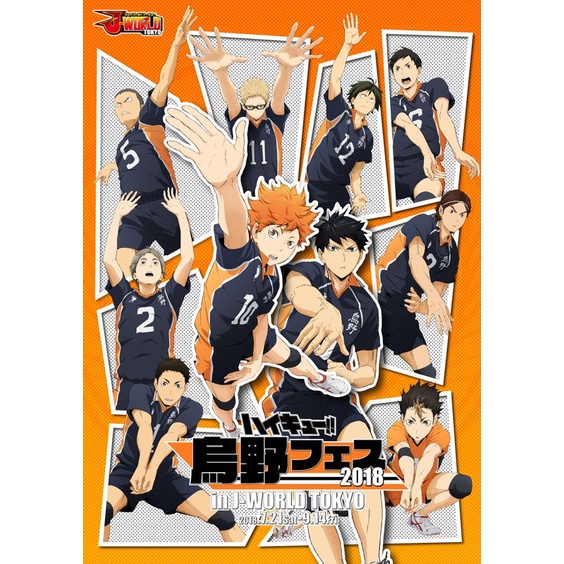 POSTER DÁN TƯỜNG HAIKYUU