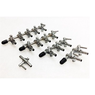 Van inox chia đầu oxy hồ cá : 1 2 3 4 5 đầu