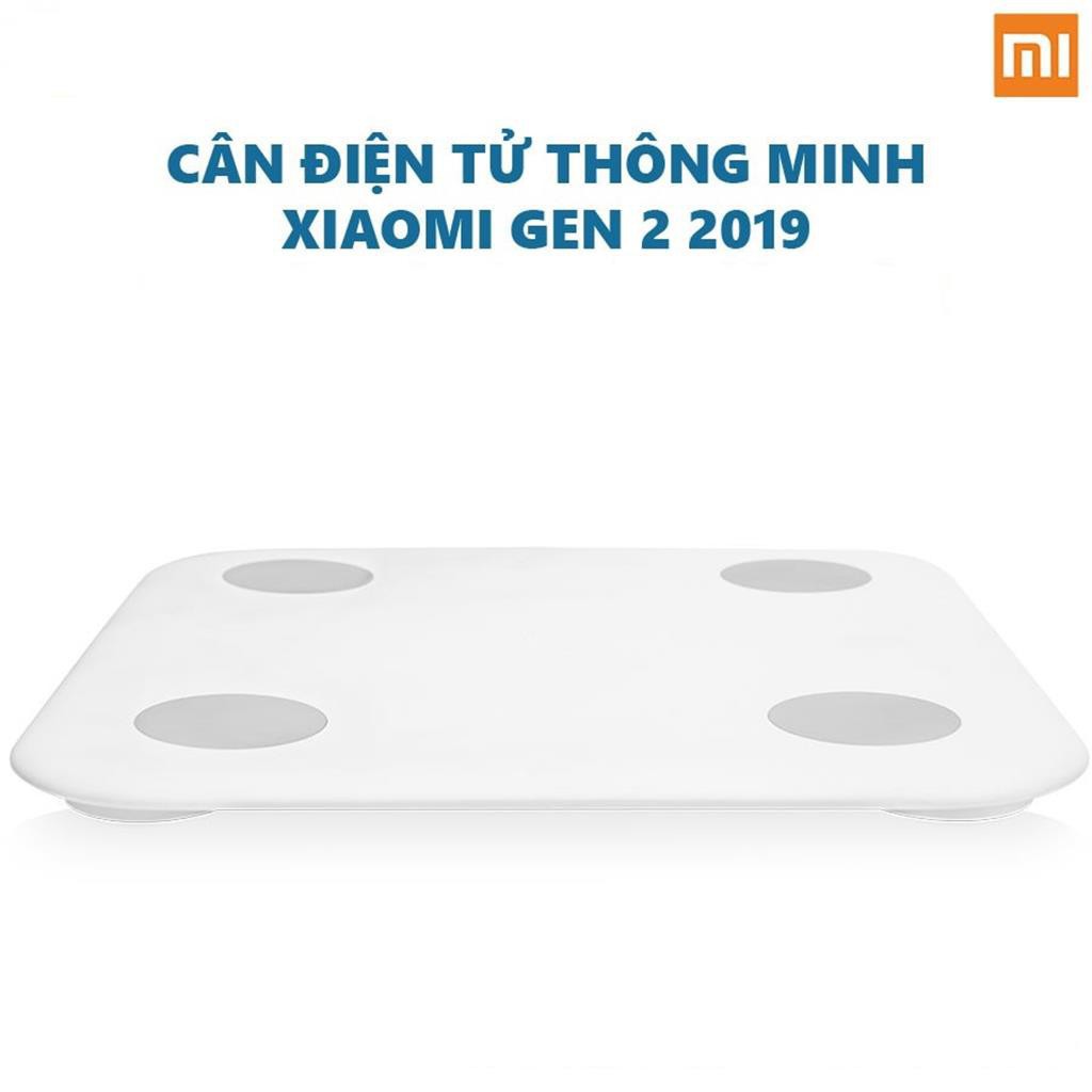 ﺴCân Xiaomi gen 2 Mi Smart Scale thông minh - Hãng phân phối Loại to mẫu mới nhất 2019 -dc3739