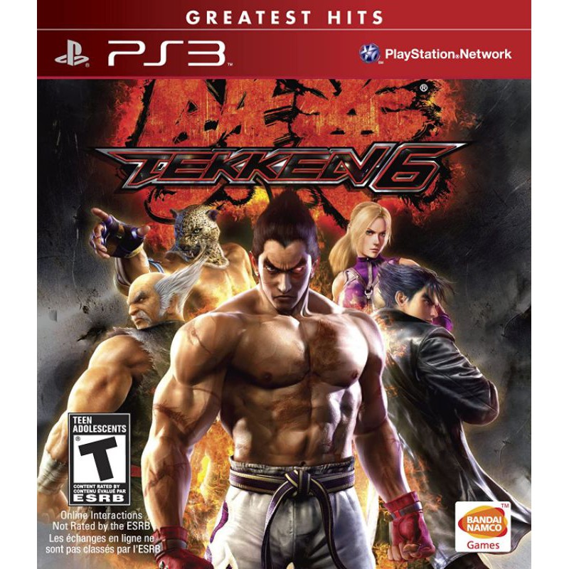 Đĩa Dvd Game Ps3 "Tekken 6"