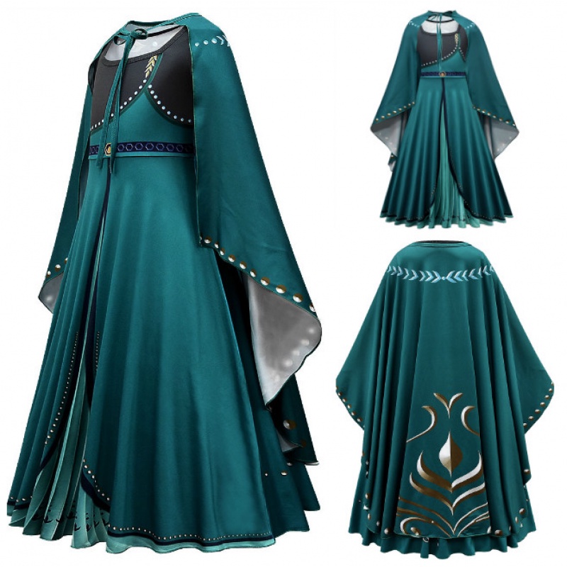 Đầm Hóa Trang Công Chúa Anna Elsa Cho Bé Gái