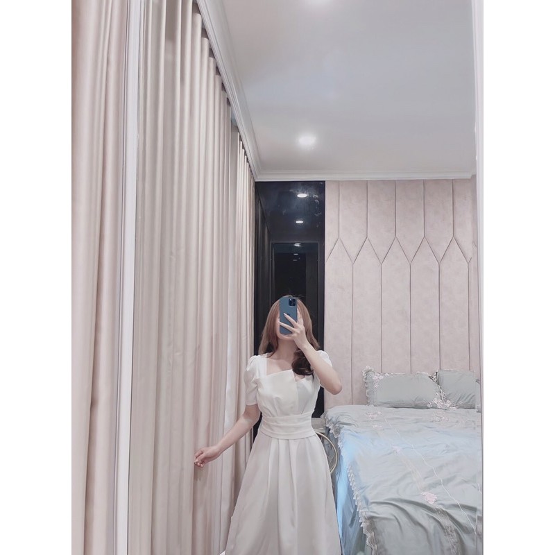 [Mã WASTMAY giảm 15% tối đa 30K đơn 150K] ⚡️BÁN SI⚡️Đầm ly ngực 2 màu đỏ trắng cộc tay | BigBuy360 - bigbuy360.vn