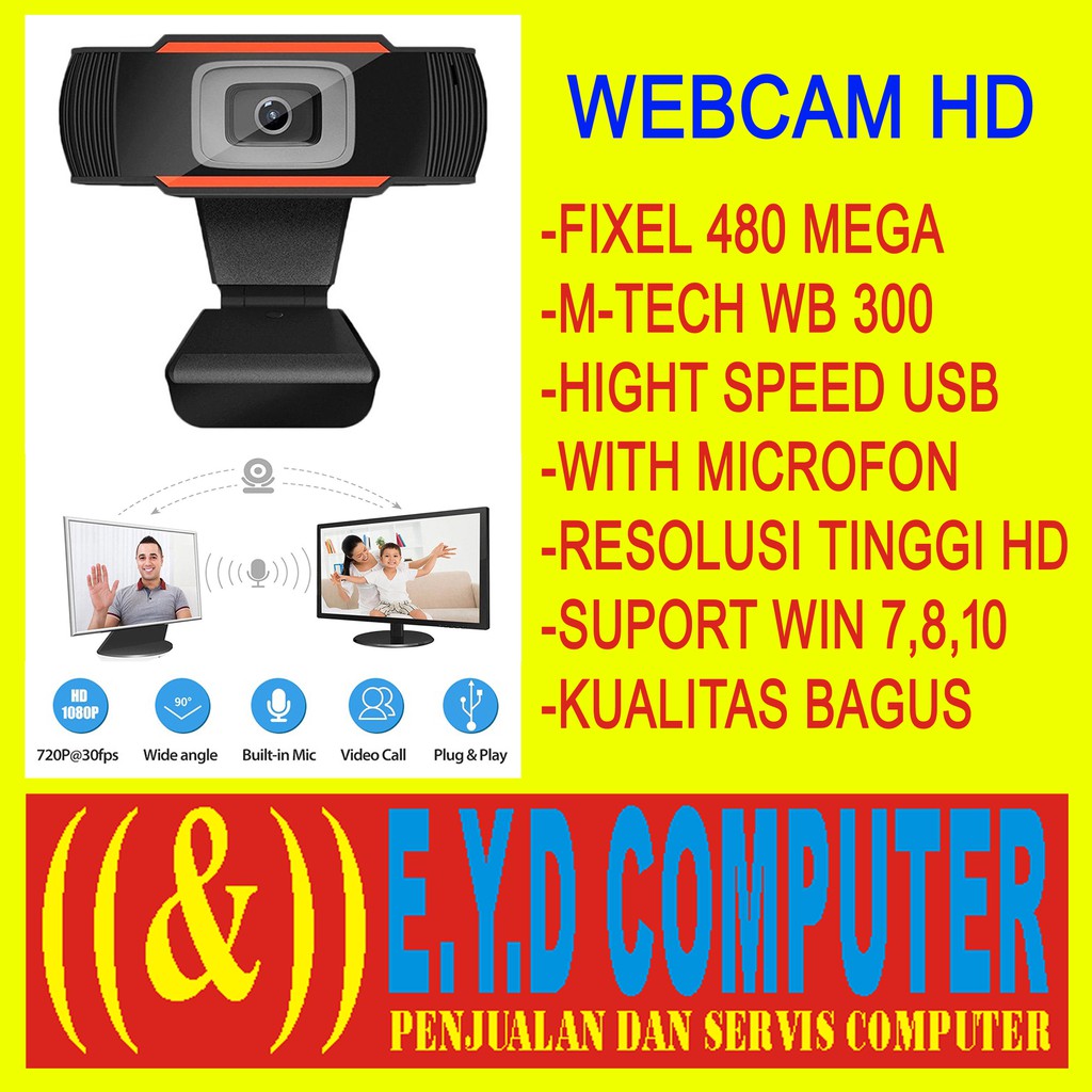 Webcam Full Hd 720p 1080p Cho Máy Tính