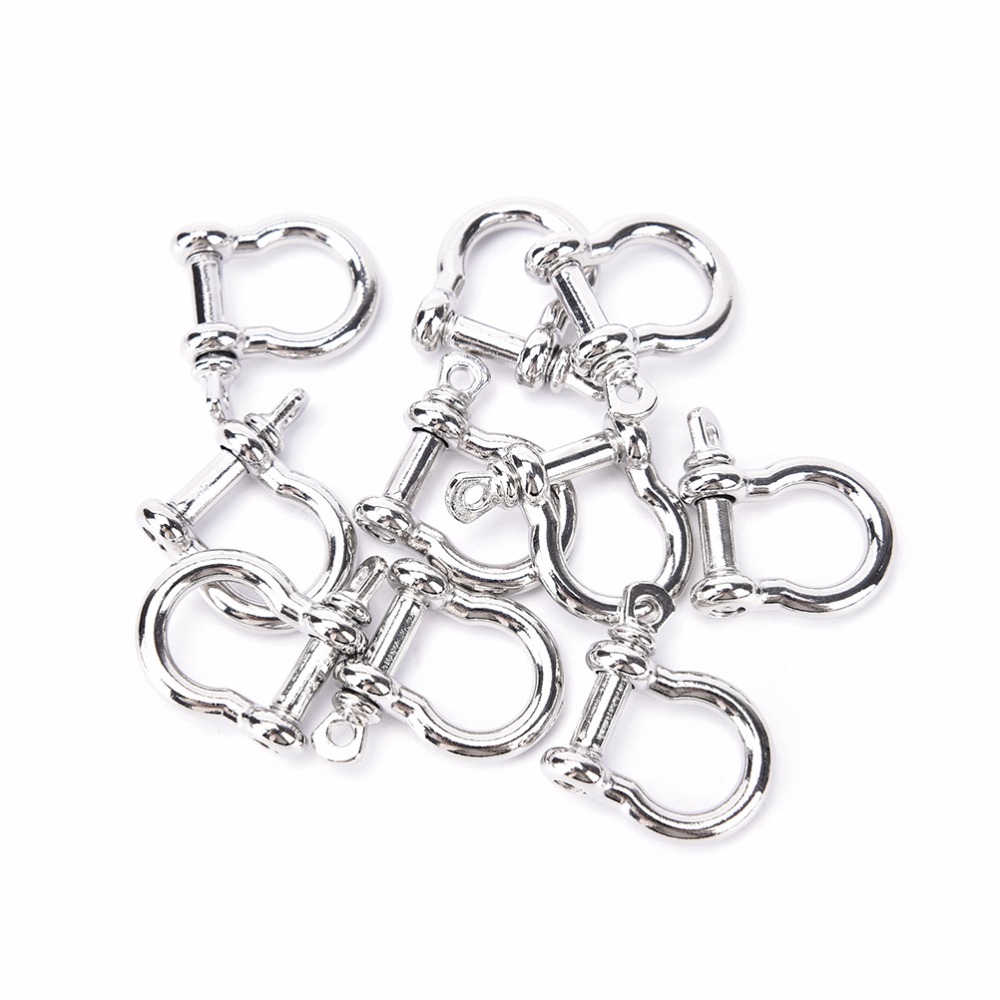 Set 2/4/6 Móc Khóa Mỏ Neo Bằng Thép Không Gỉ
