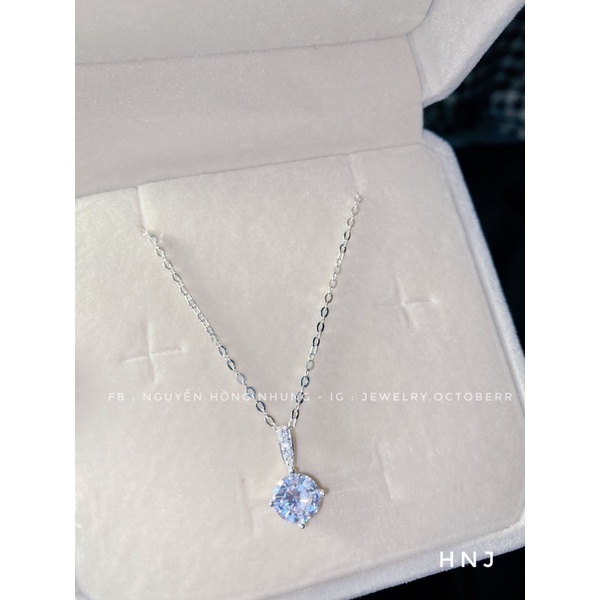 Dây chuyền king&queen - Dây chuyền đôi bạc cao cấp Octoberr.jewelry