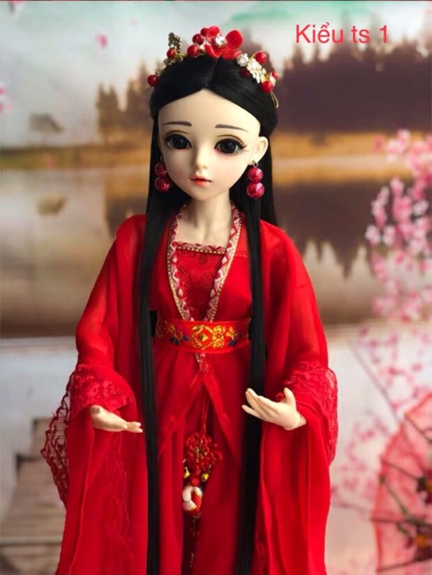 Búp bê yeluoli cổ trang 60cm siêu xinh