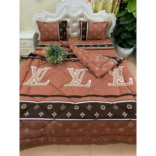 Bộ gra giường 3 món ( 1 gra + 2 vỏ gối nằm)