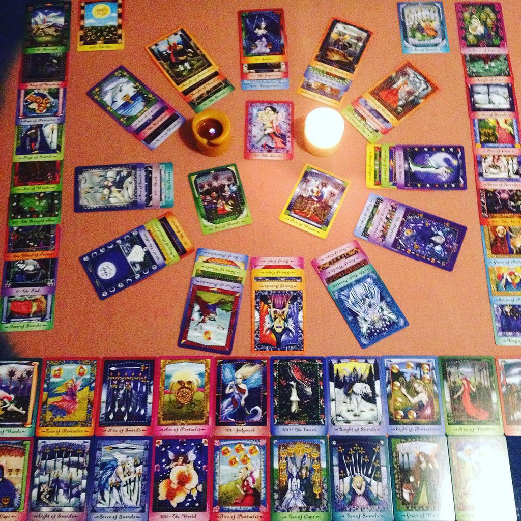 Bộ Bài Faerie Tarot (Mystic House Tarot Shop) - Bài Gốc Authentic Chính Hãng 100%