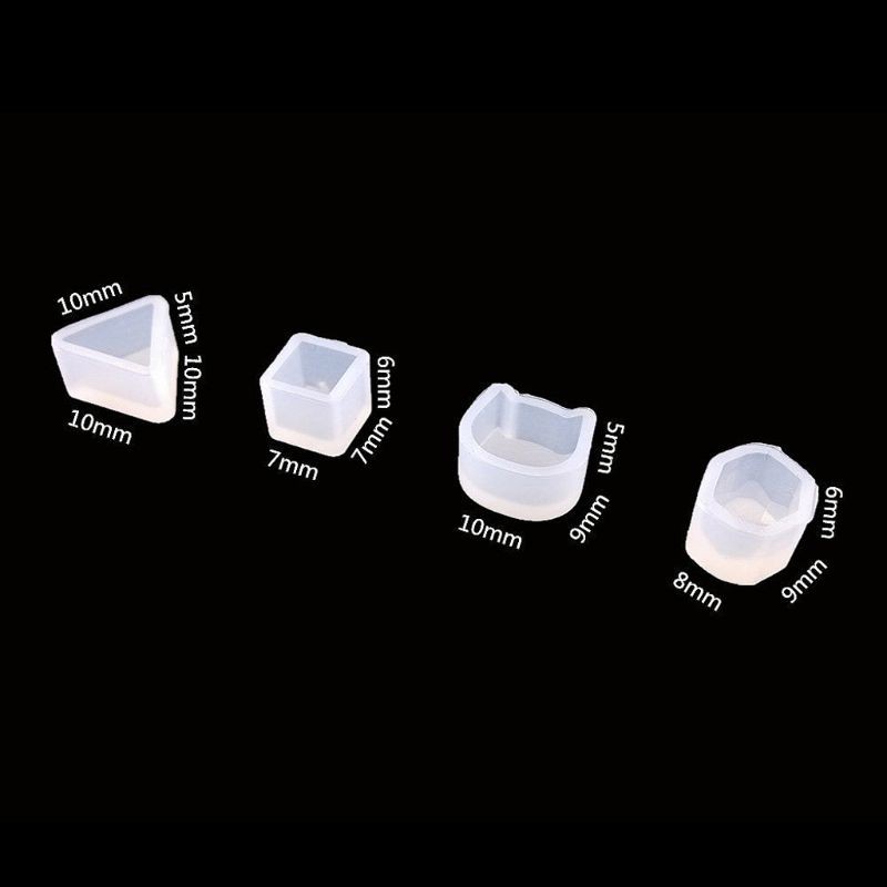 Bộ 16 Khuôn Silicone Làm Trang Sức Hình Mèo Xinh Xắn