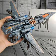Mô hình robot Transformer Megatron H6001-2 h60012 Black Mamba  Aoyi Mech robot h6001 2 máy bay, phi cơ, người máy