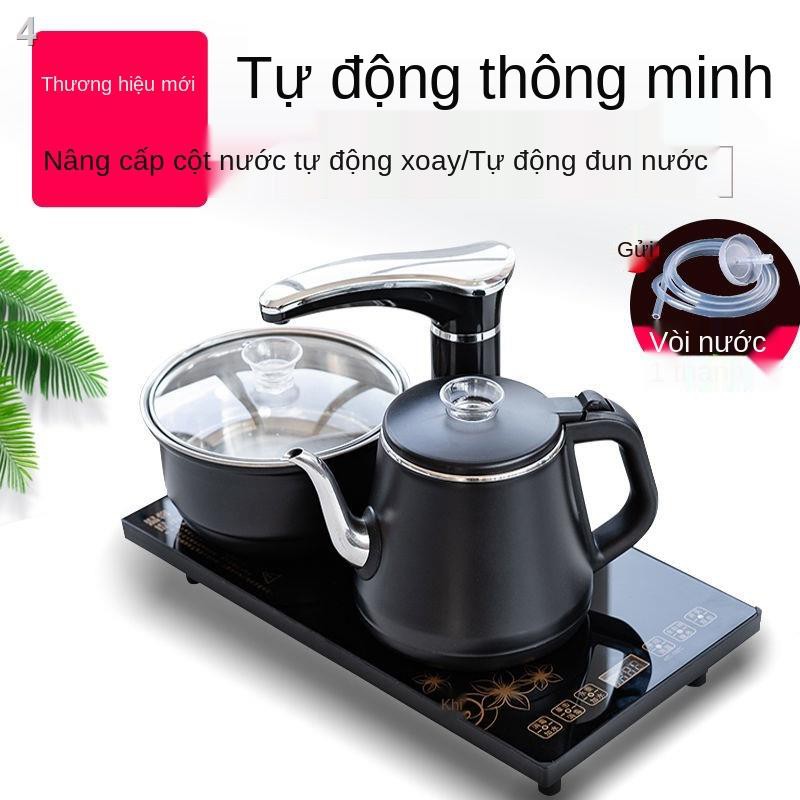 Bộ trà, Bàn Ấm đun nước Hoàn toàn tự động, động ngắt điện điện, bếp nấu trà cảm ứng, pha khay