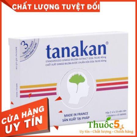 TANAKAN-H30V chính hãng Sản Xuất tại Pháp Hộp 30 viên