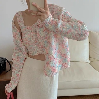 set len tuyết nhung màu muối tiêu basic (019#)