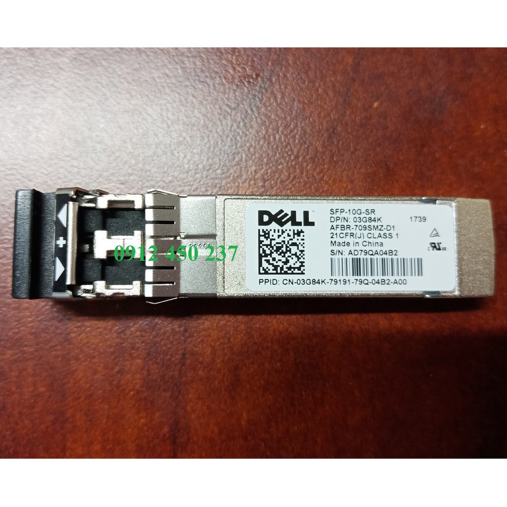 Module quang Dell Multimode 10Gbps (SFP-10G-SR) - Hàng chính hãng