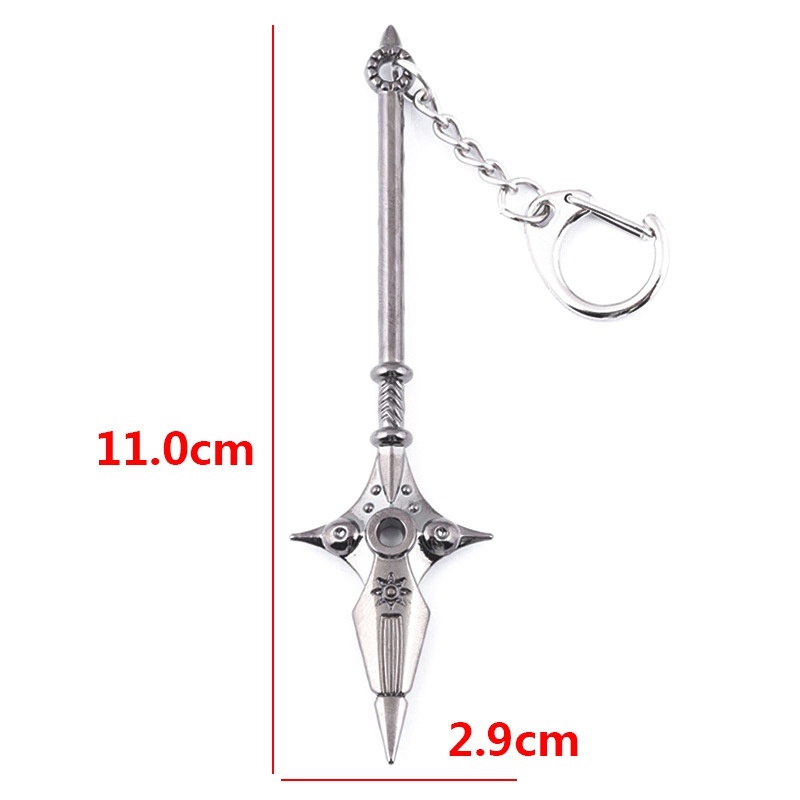 Móc Khóa Gắn Mặt Hình Nhân Vật Anime The Seven Deadly Sins