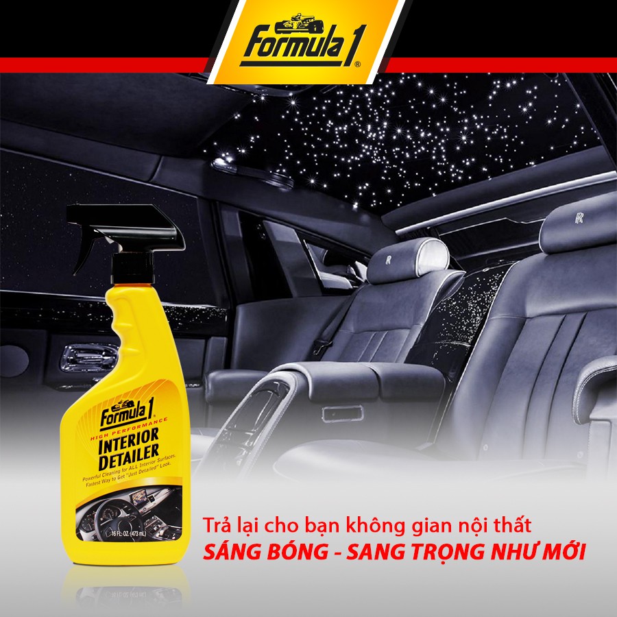 [Mã BMBAU50 giảm 10% đơn 99k] Chất Bảo Vệ Và Đánh Bóng Đa Năng FORMULA 1 615333 473ml Nhập Khẩu Chính Hãng