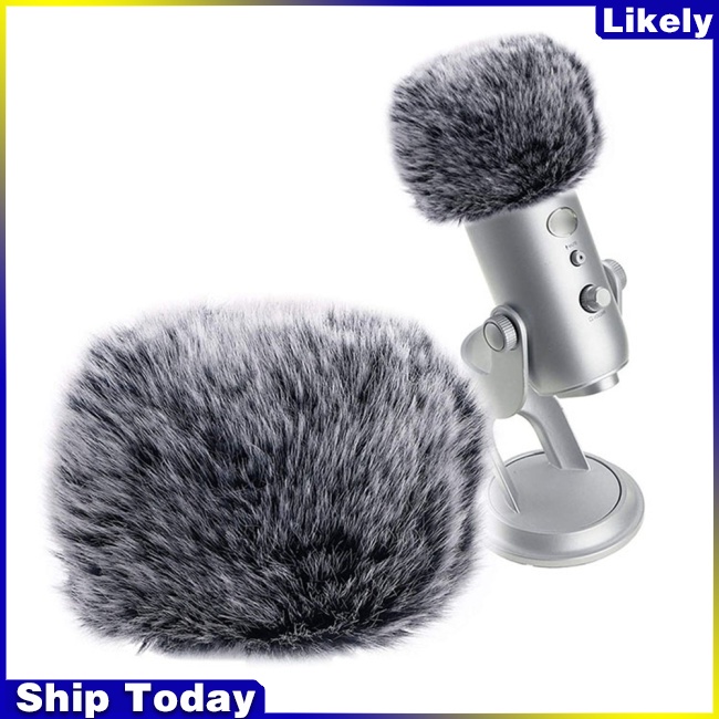Vỏ Bọc Bảo Vệ Micro Bằng Vải Lông Cho Blue Yeti Condenser