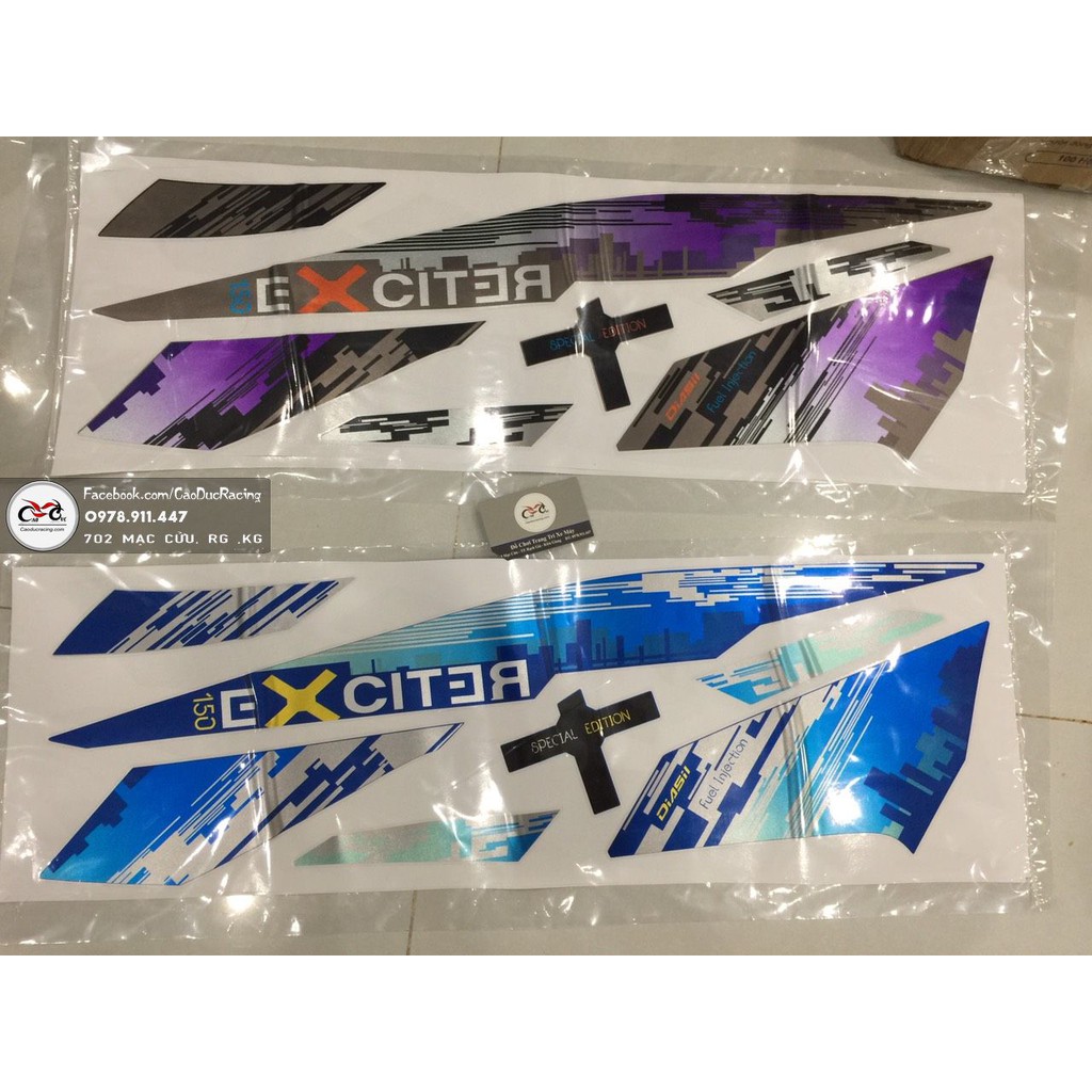 Tem EXCITER 150 BẢN GIỚI HẠN 2019