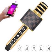 Mic Hát không dây Karaoke Floveme - SD18 Kèm Loa Bluetooth, Kết Nối Nhanh, Bass to, Âm Thanh To, Trầm Ấm, Mic Bắt Giọng