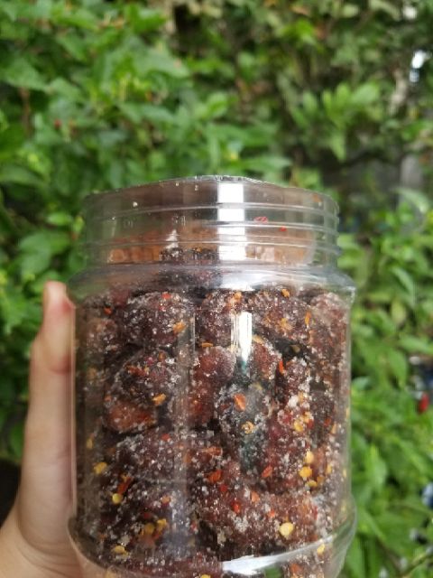 500gr Me lào xốc đường kèm muối ớt