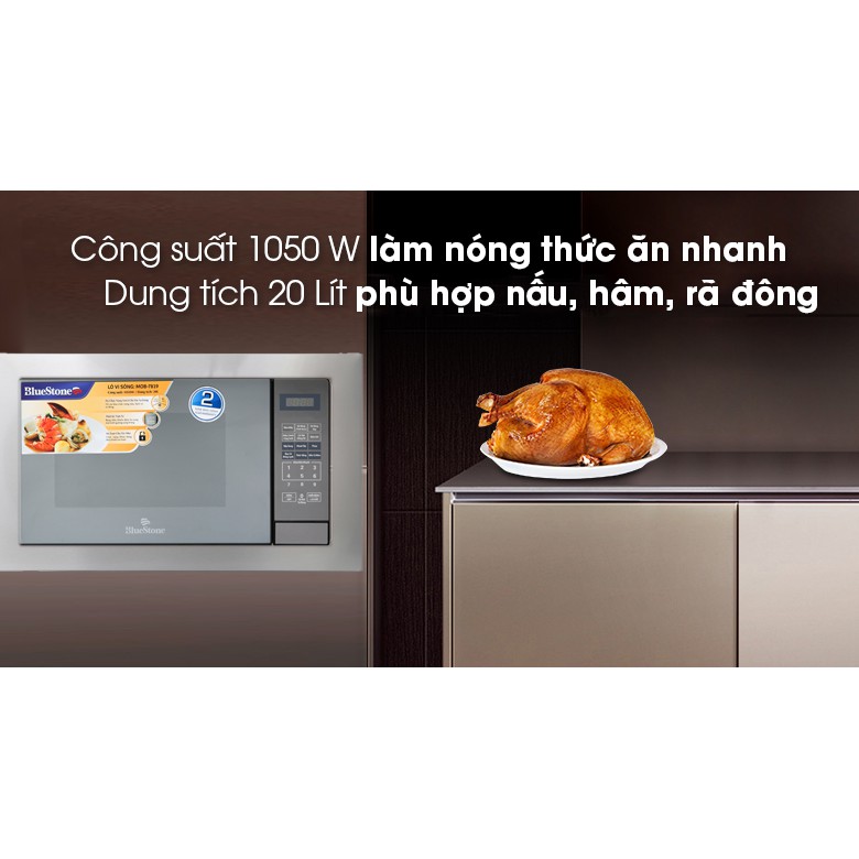 Lò vi sóng Bluestone MOB-7819 20 lít