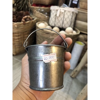 Xô mini để bàn trang trí chiều cao 7CM