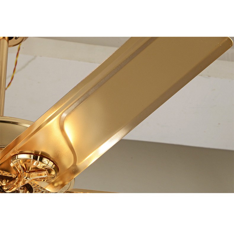 Quạt trần đèn LED trang trí có điều khiển từ xa 52IN