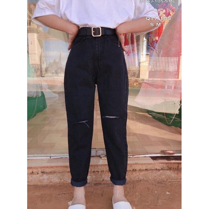 Quần Baggy Jeans nữ